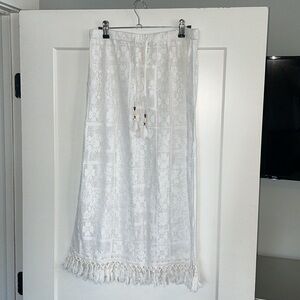 Aerie white skirt coverup